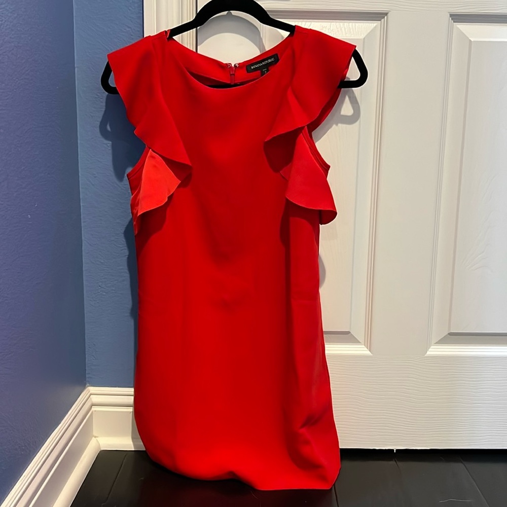 Banana Republic Red Dress